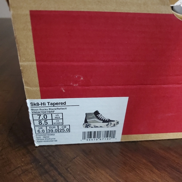 Vans Sk8-Hi Tapered Modular Swap It Moon Rocks Women Size 8.5, Men Size 7 - Picture 12 of 12